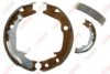 ABE C02078ABE Brake Shoe Set, parking brake